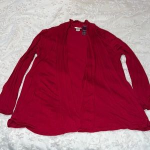 Lavish, XL, Red cardigan